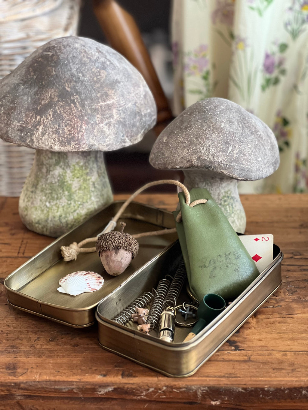 Weathered Garden Mushroom