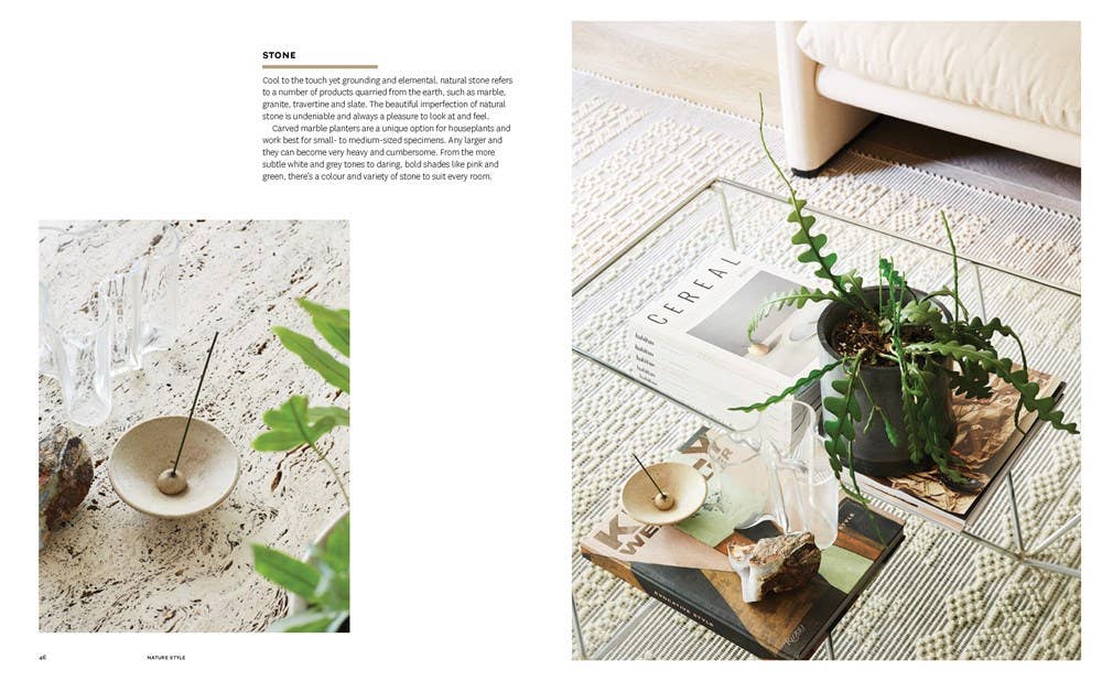 Nature Style Hardcover Book