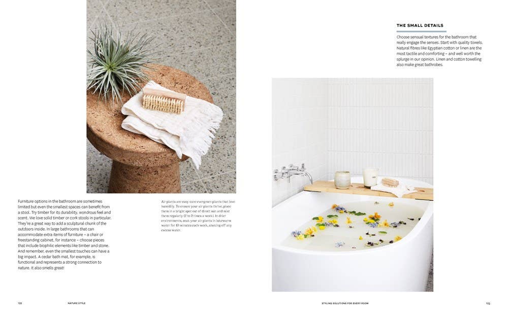 Nature Style Hardcover Book