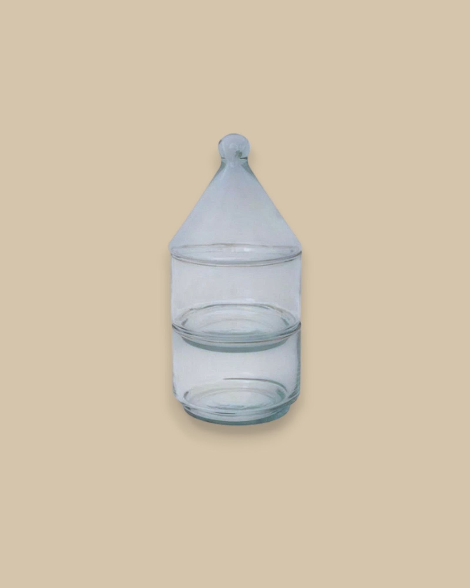 Clara Stacking Glass Jar
