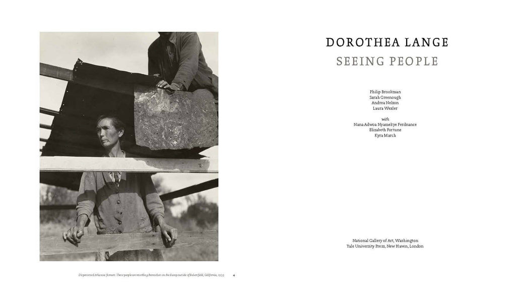 Dorothea Lange: Seeing People Hardcover Book