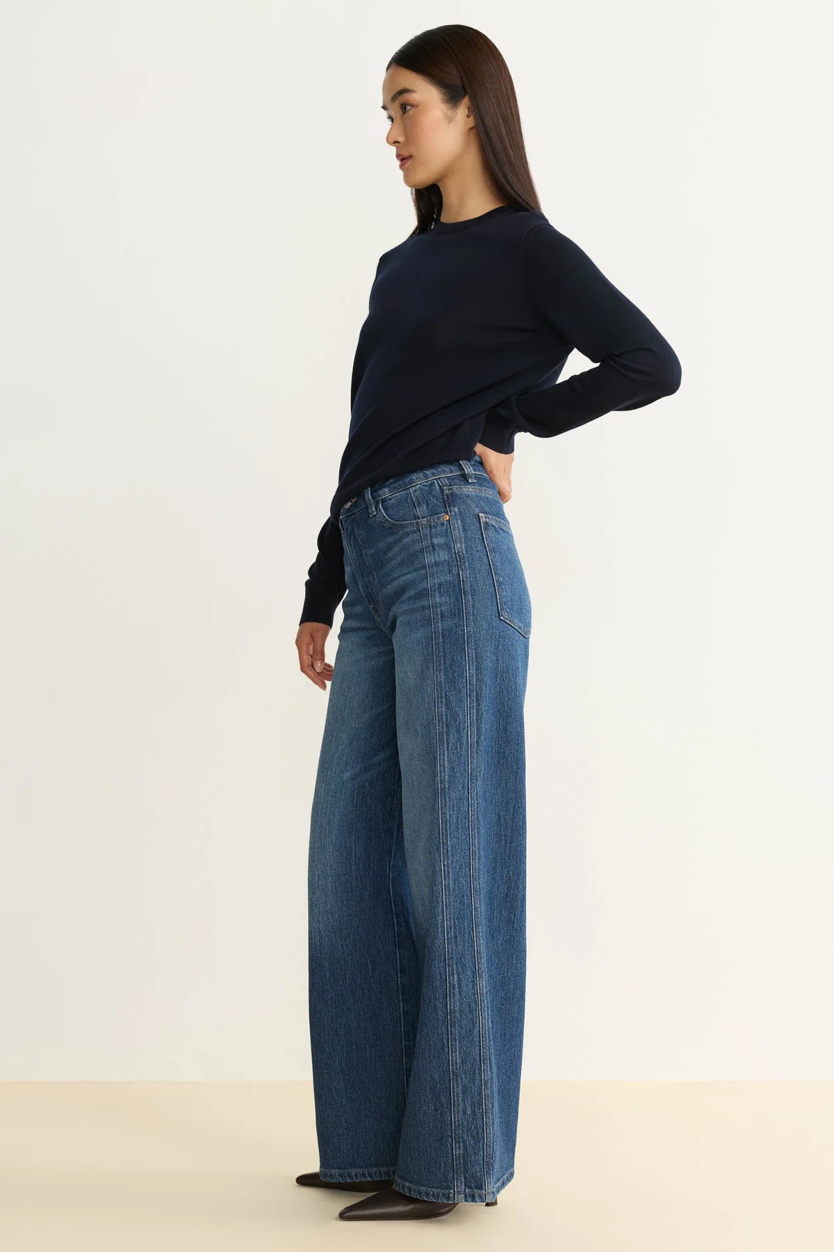NCE Wide Leg Jean / Scenic Route