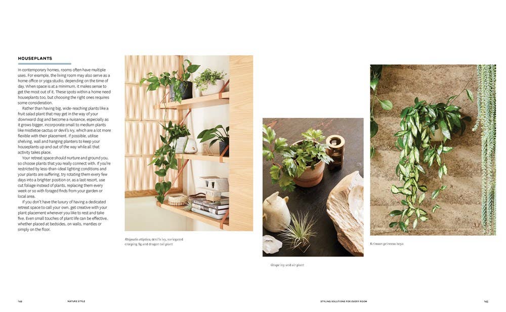 Nature Style Hardcover Book