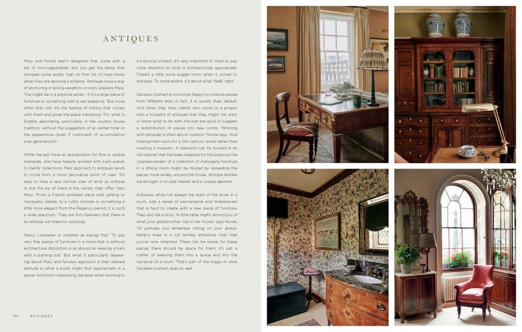 New English Style Hardcover Book