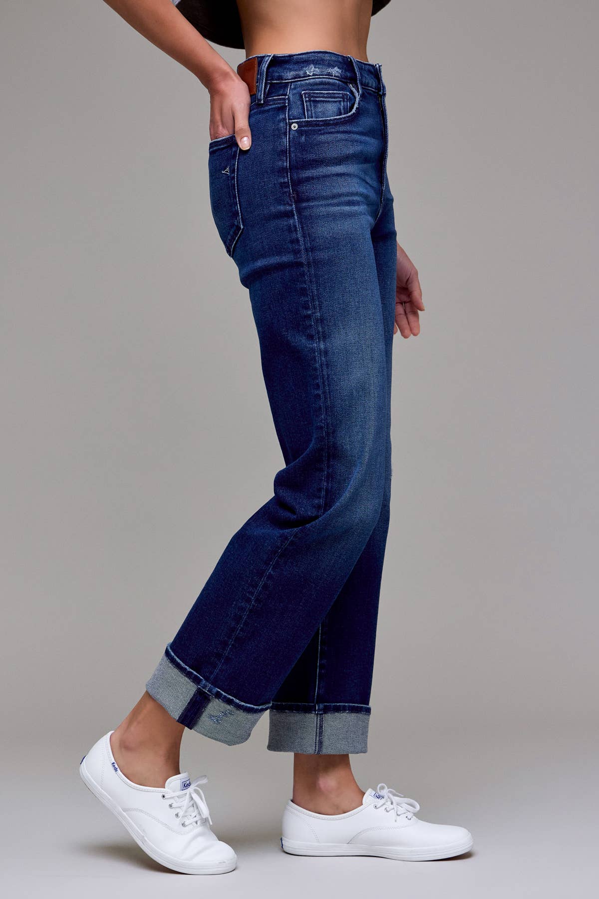Tracey Cropped Straight Stretch Jean