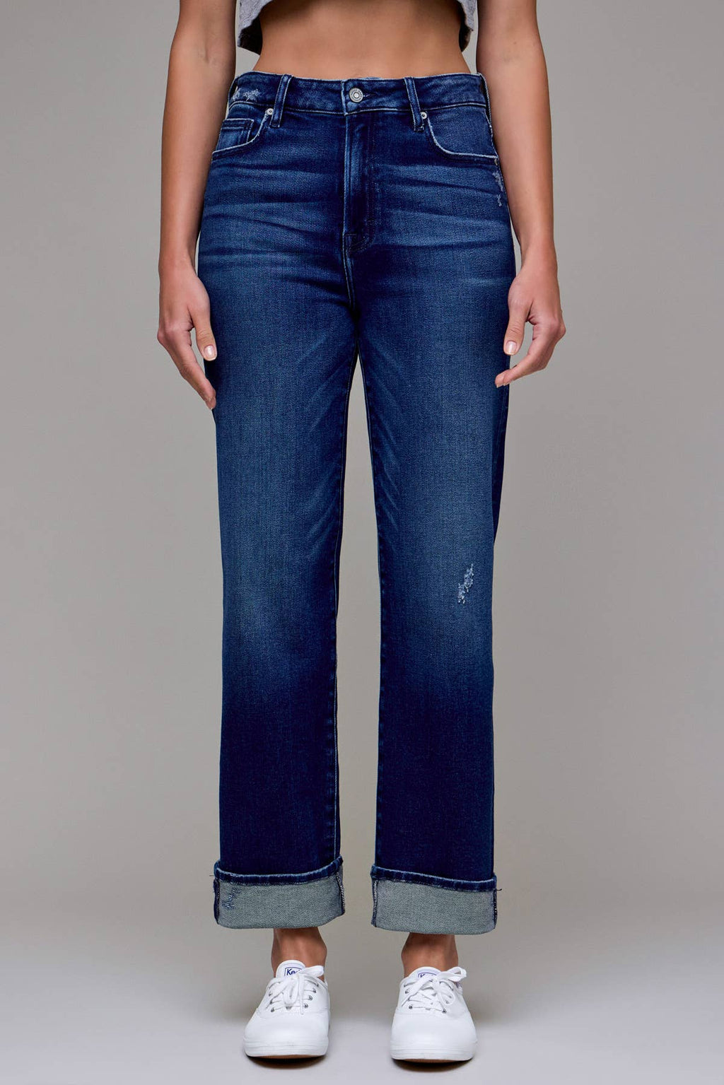 Tracey Cropped Straight Stretch Jean