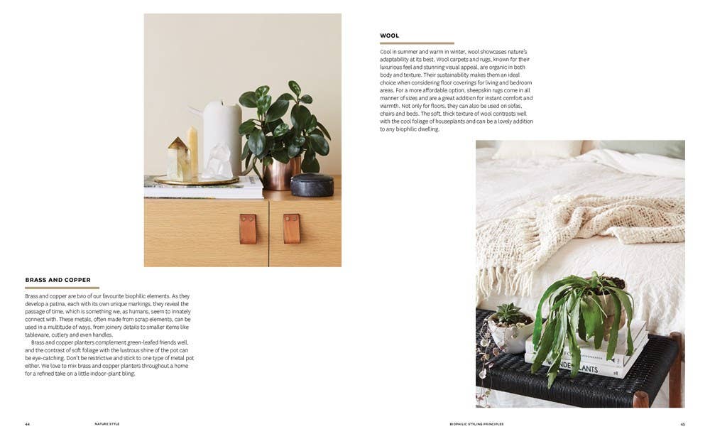 Nature Style Hardcover Book