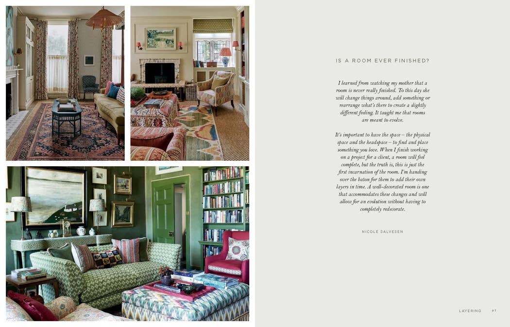 New English Style Hardcover Book