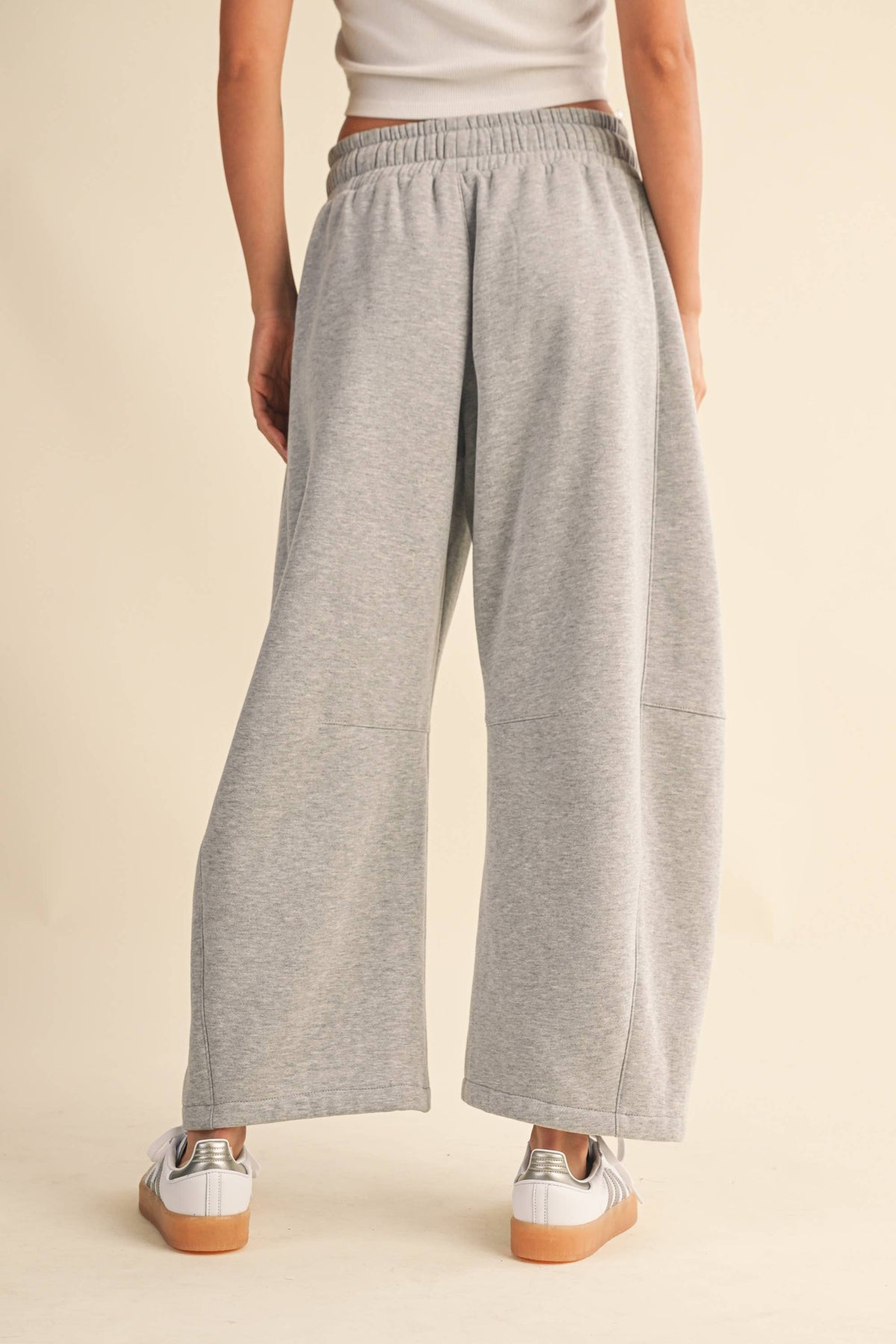 Barrel Sweatpants, Heather Grey