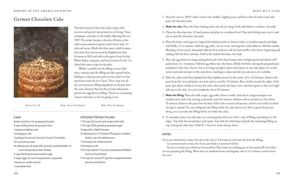 Baking In the American South Cookbook