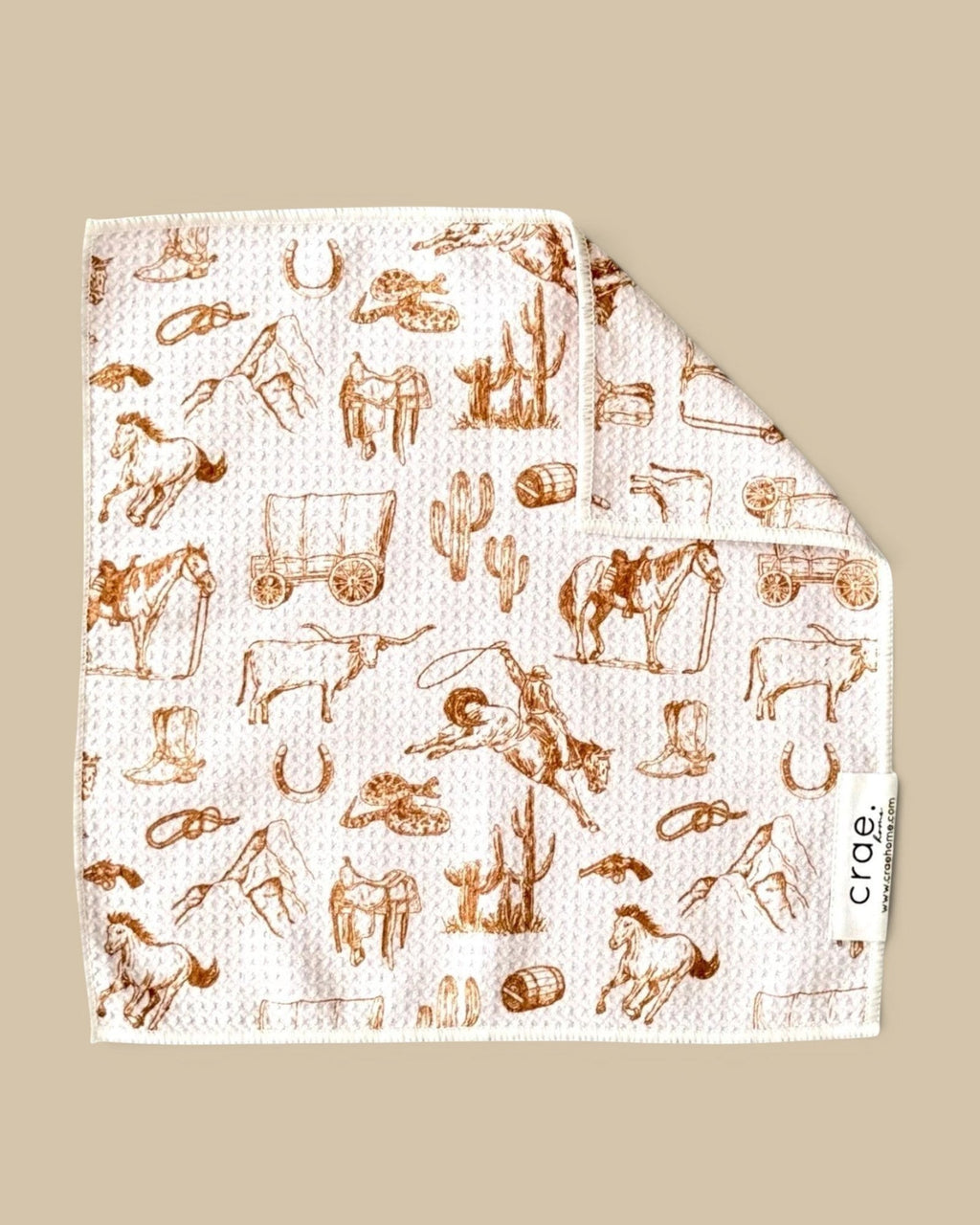 Waffle Weave Washcloth