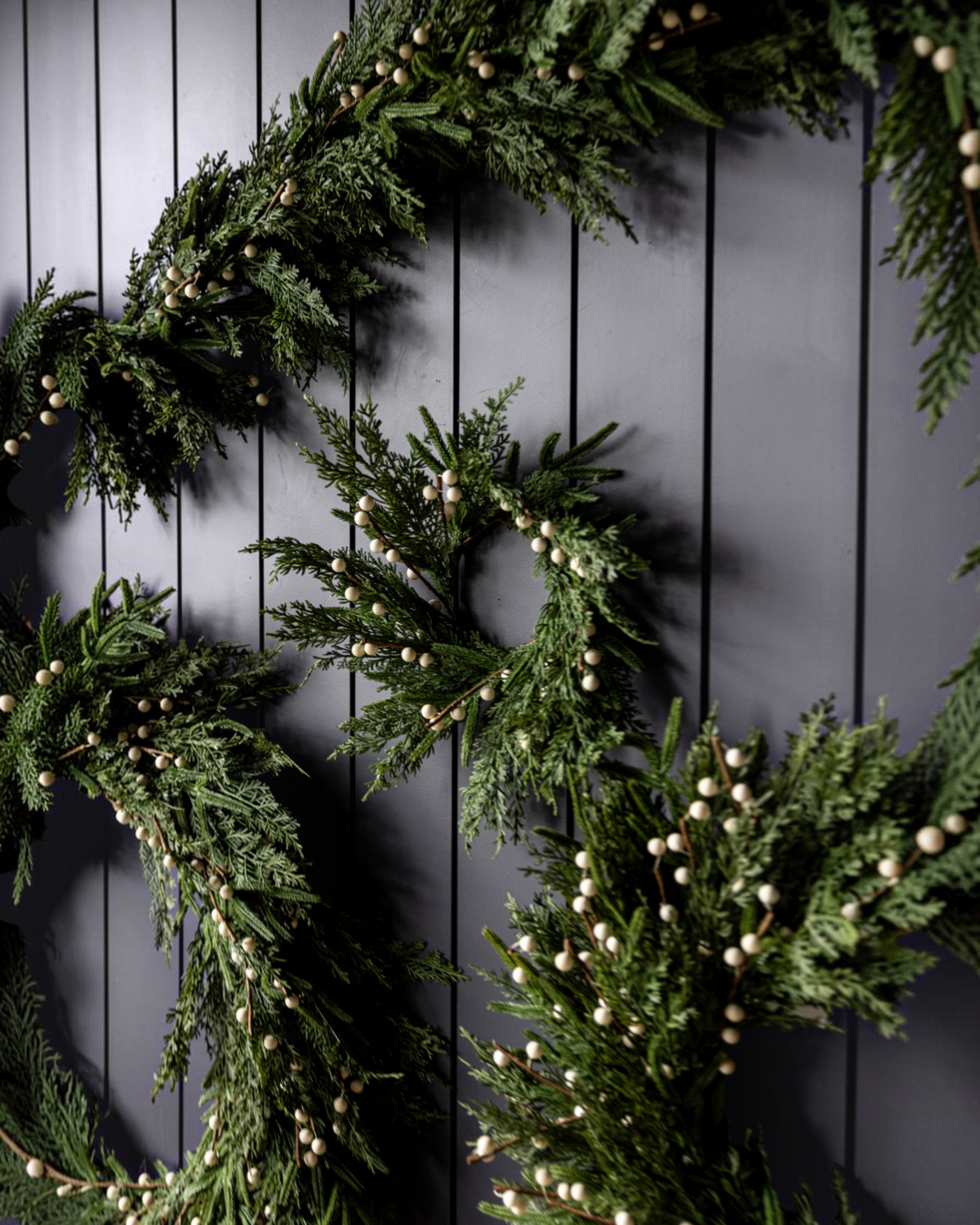 Norfolk Cypress Real Touch Wreath