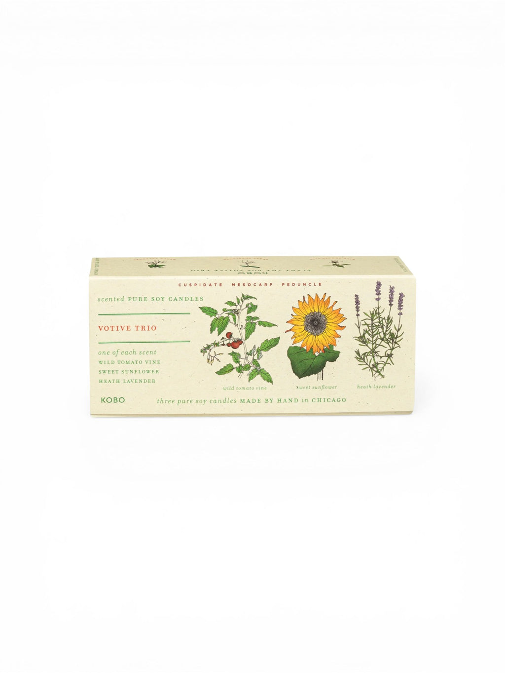 Endless Summer Plant the Box Votive Candle Trio
