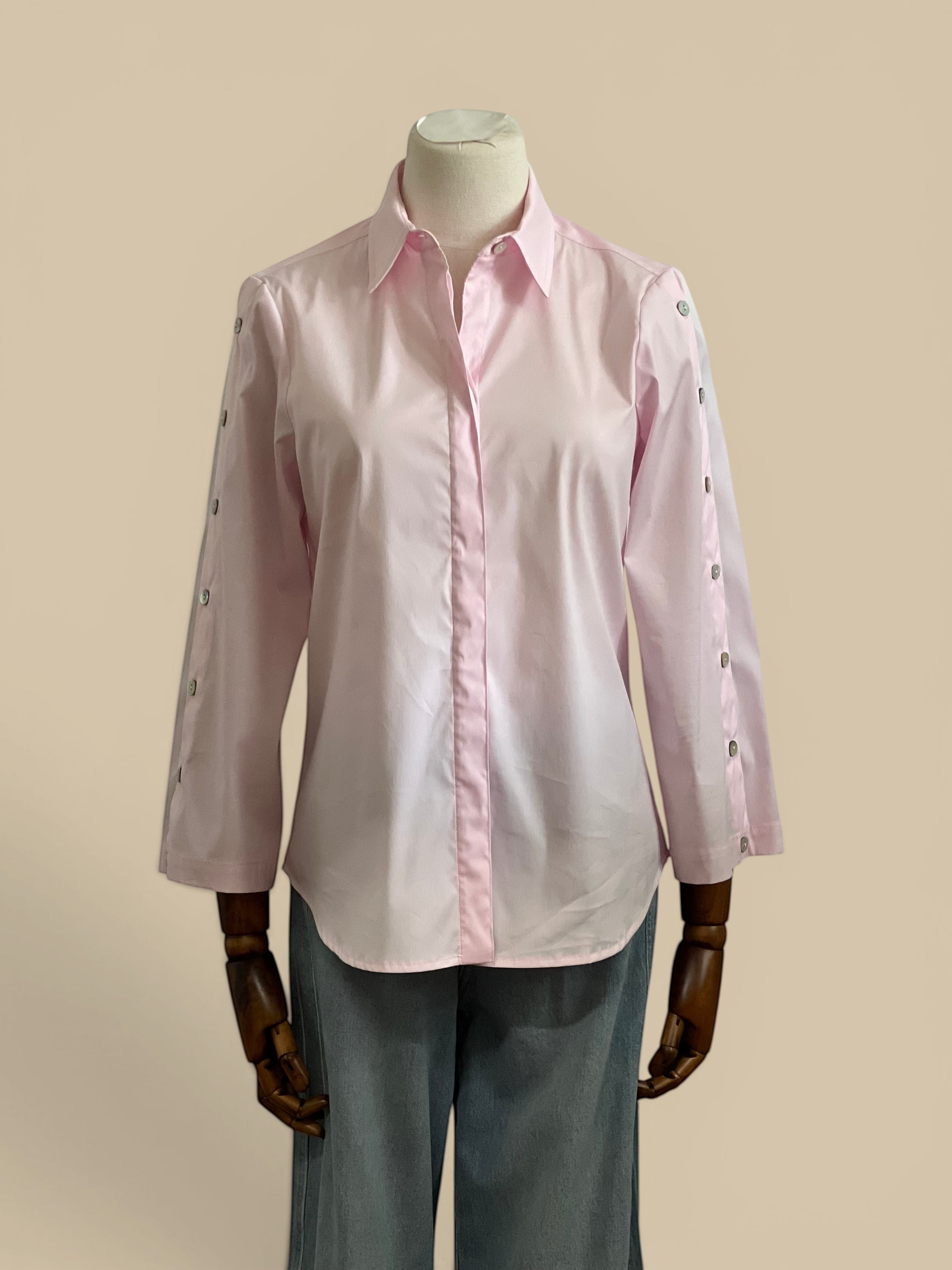 Finley Bianchi Pink Poplin Shirt