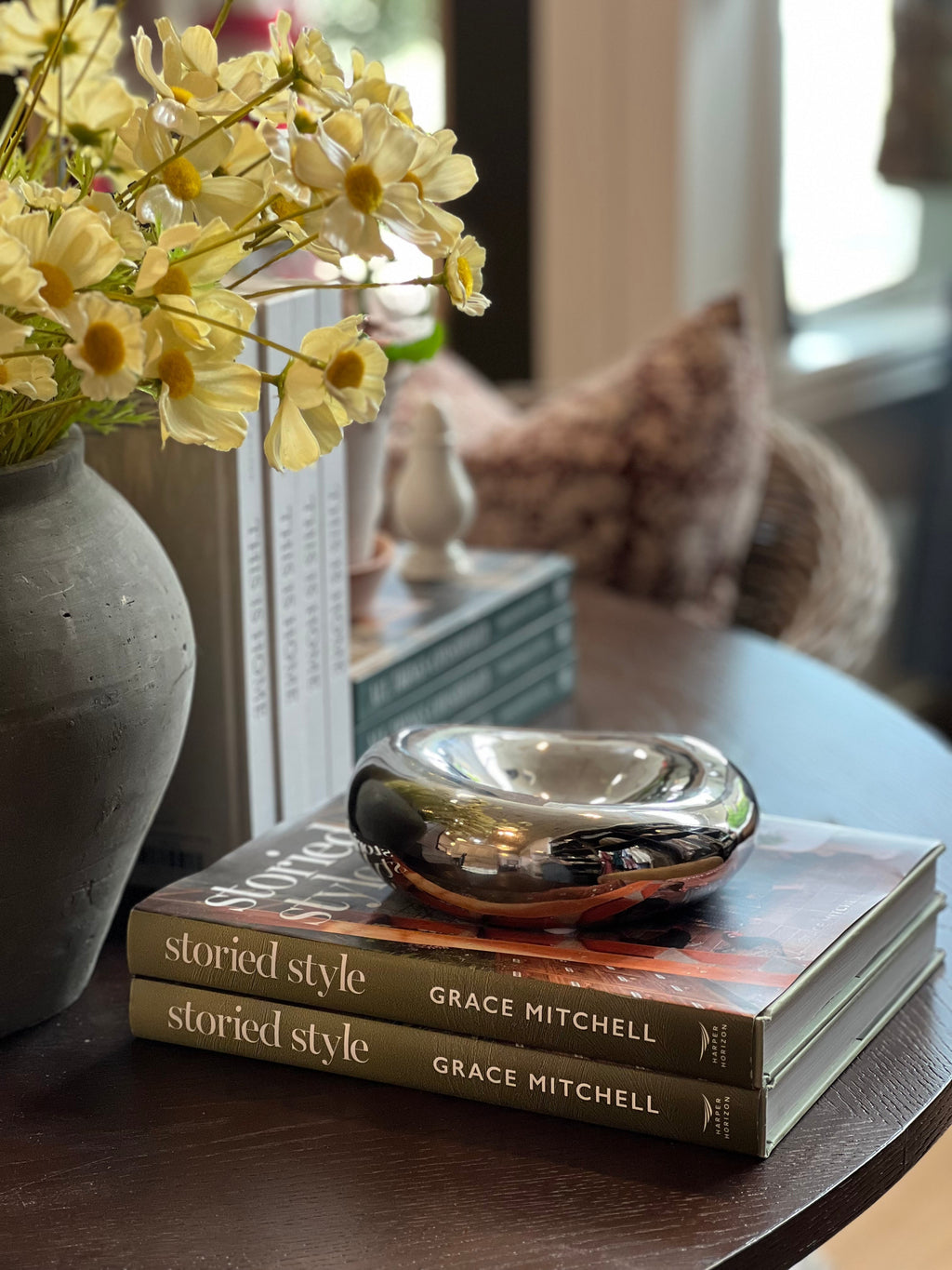 Chrome Glazed Object