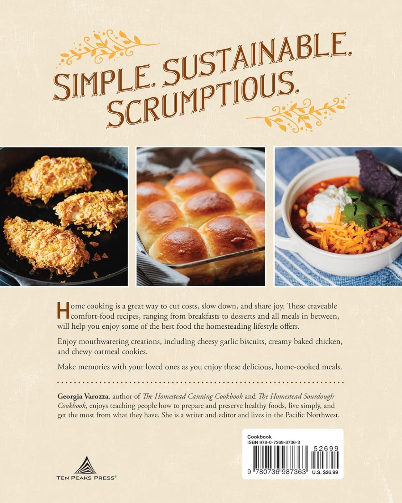 The Homestead-To-Table Cookbook by Georgia Varozza