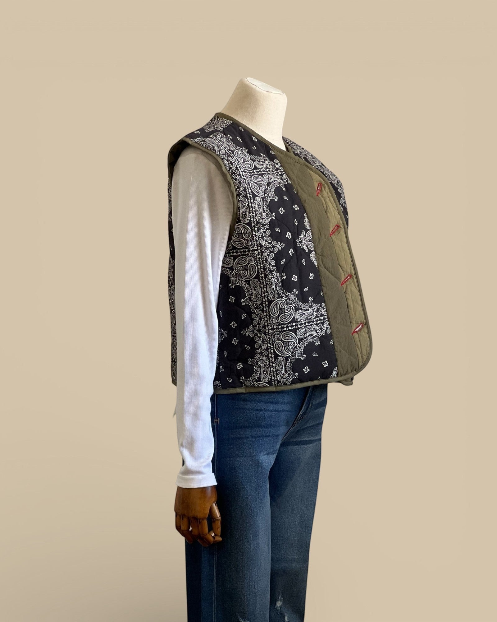 Bandana Cargo Vest