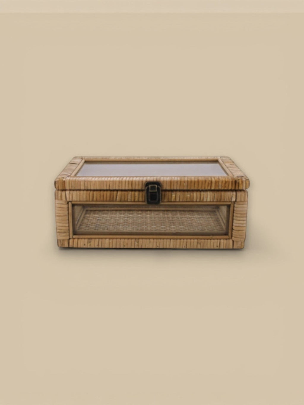 Cayman Rattan Display Case