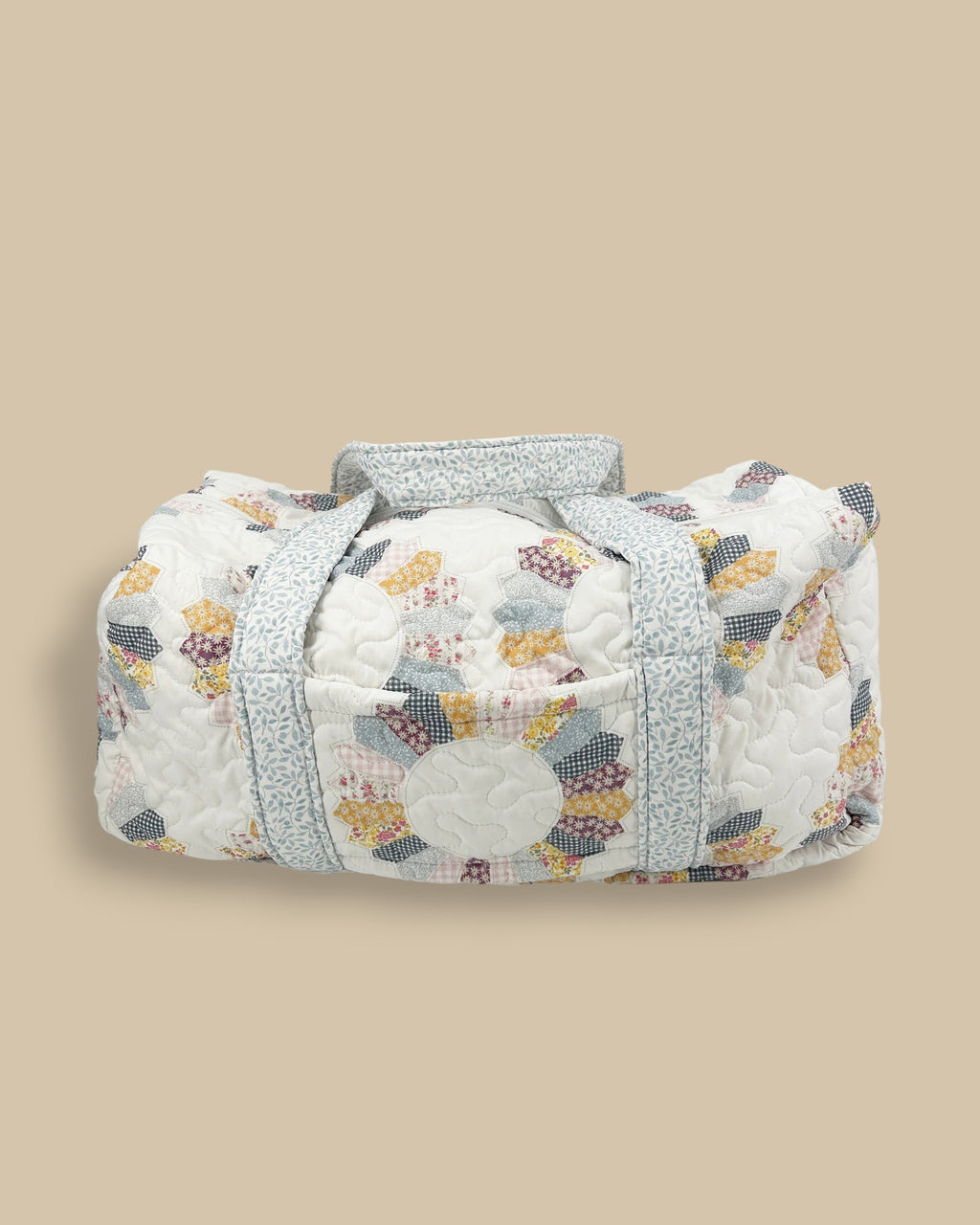 Quilted Weekender Duffle Bag