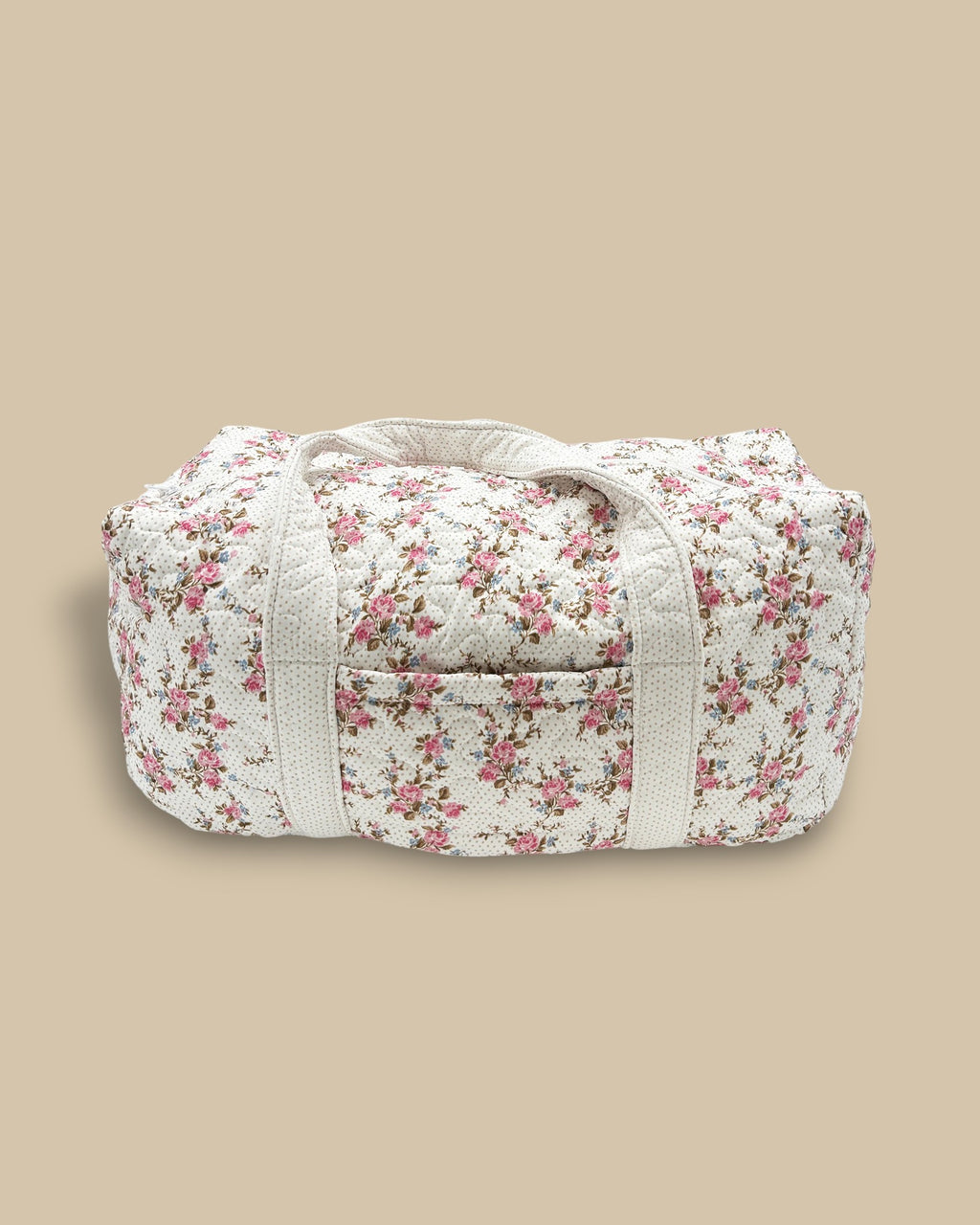 Quilted Weekender Duffle Bag