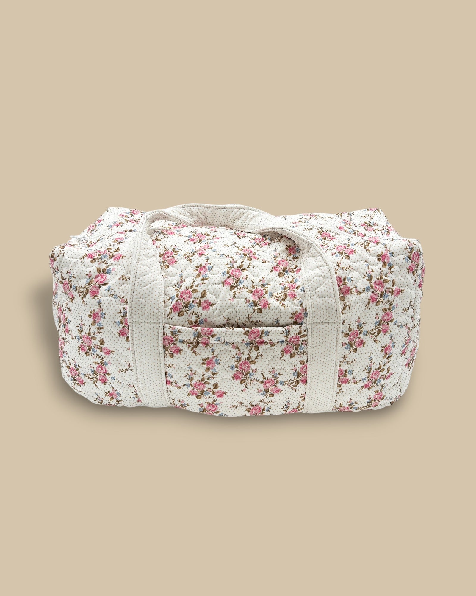 Quilted Weekender Duffle Bag
