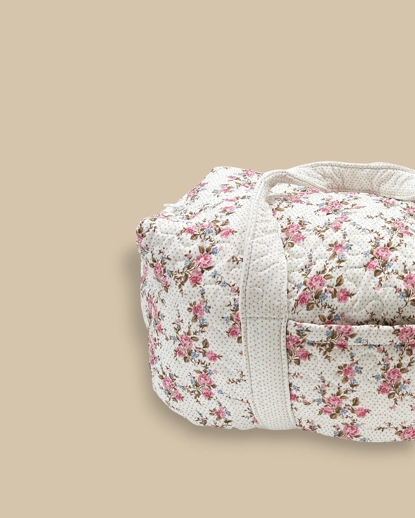 Quilted Weekender Duffle Bag