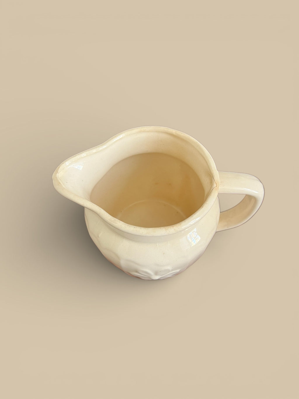 Ivory Daisy Pitcher