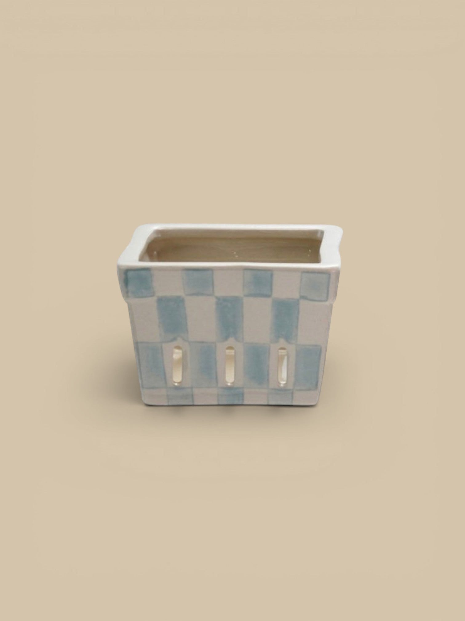 Stoneware Berry Basket