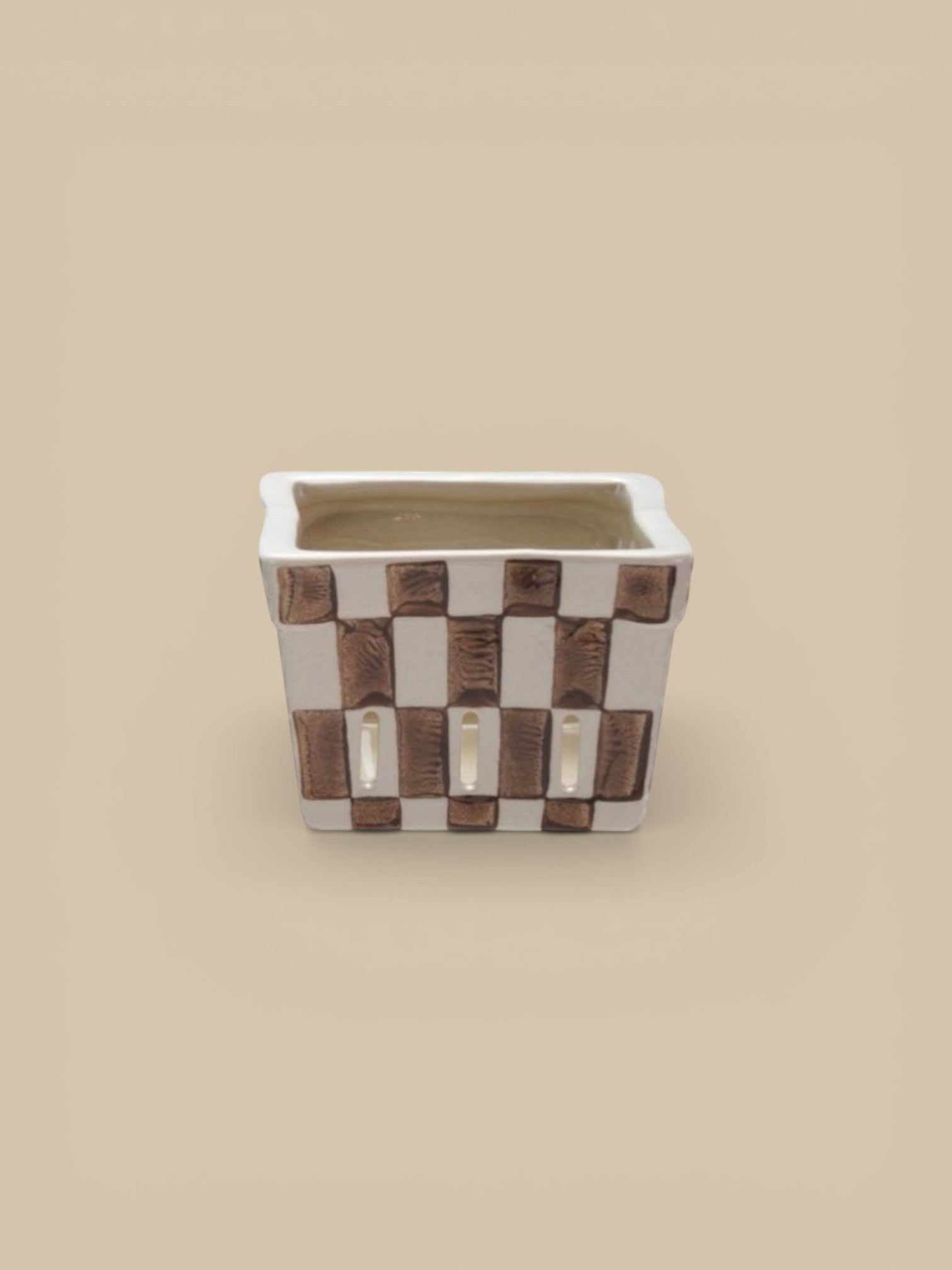 Stoneware Berry Basket