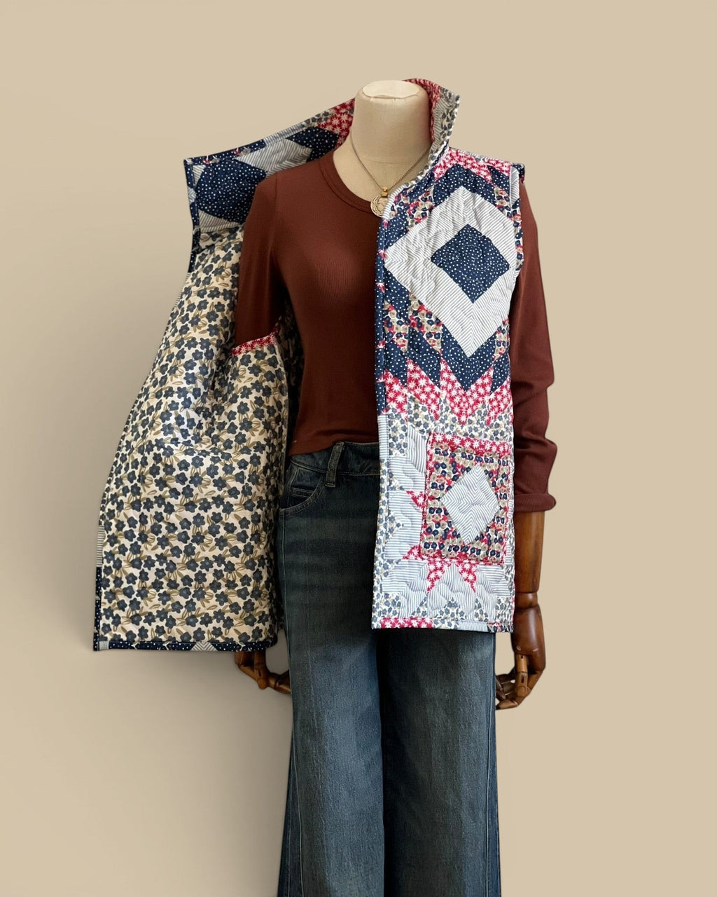 Americana Quilted Vest