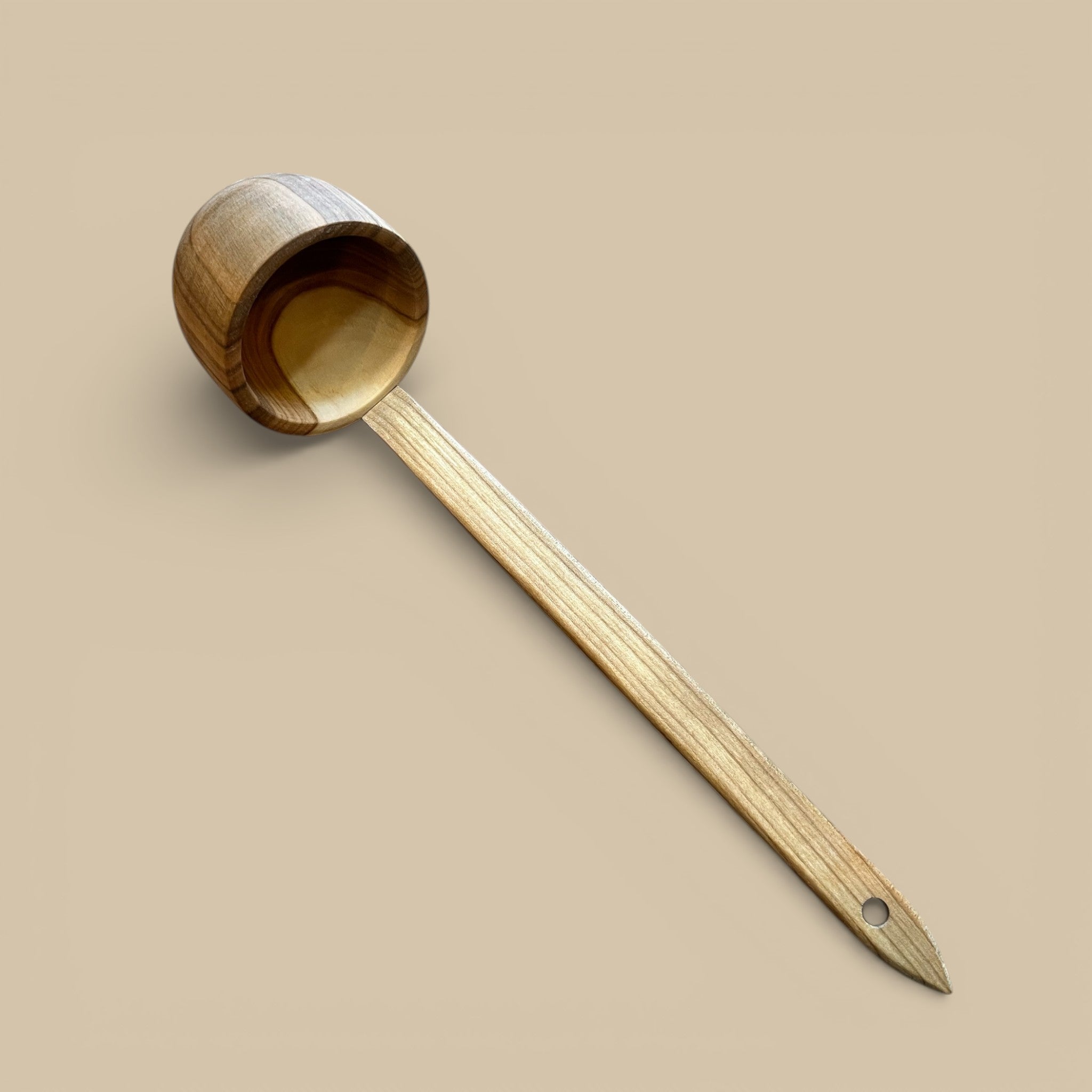 European Oversized Ladle, Cherrywood