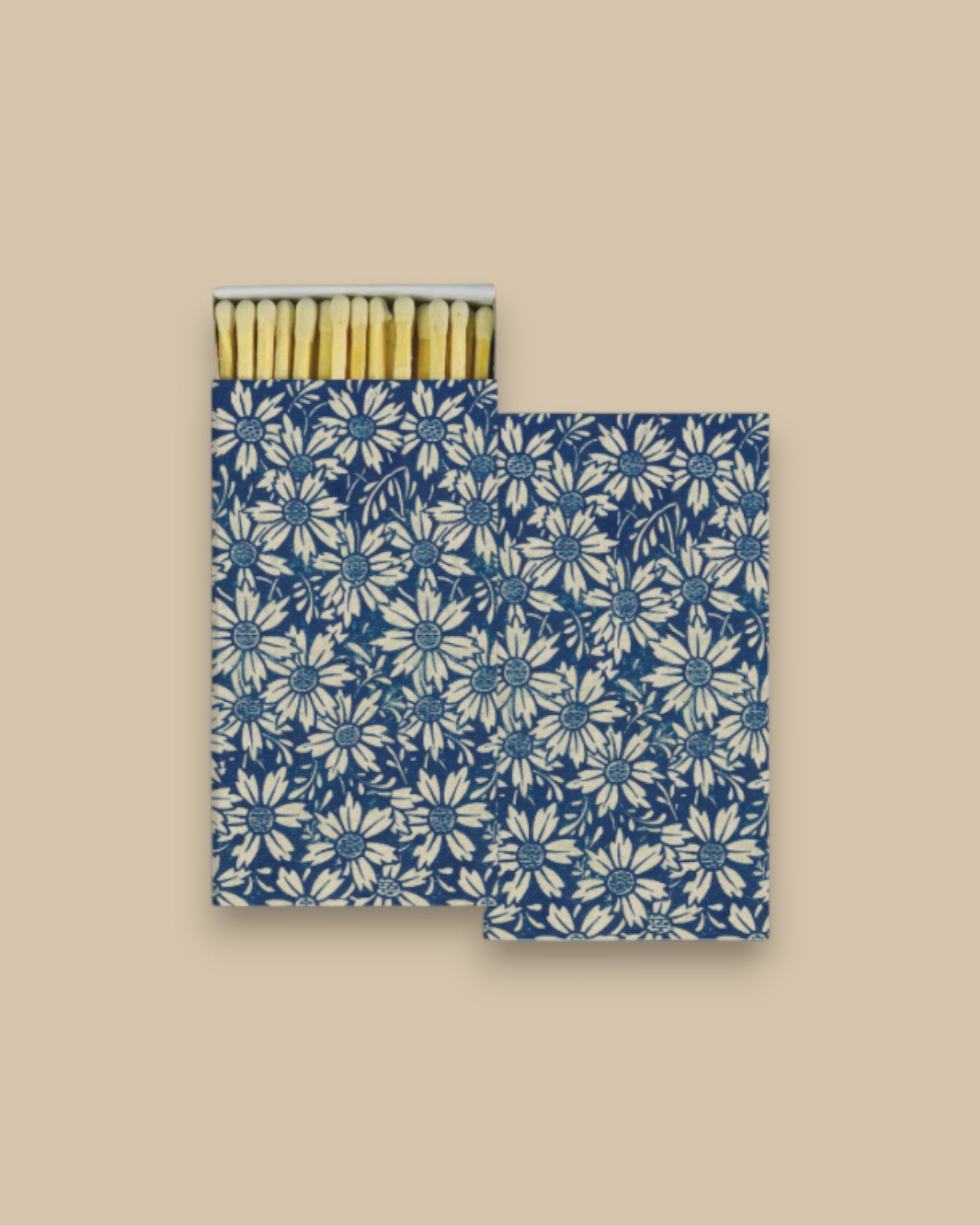 Blue Daisies Matchbox