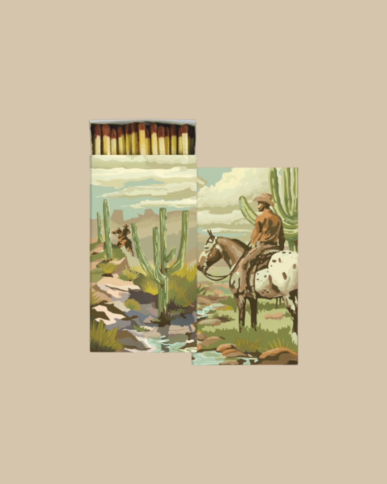 Cacti Scattered Matchbox