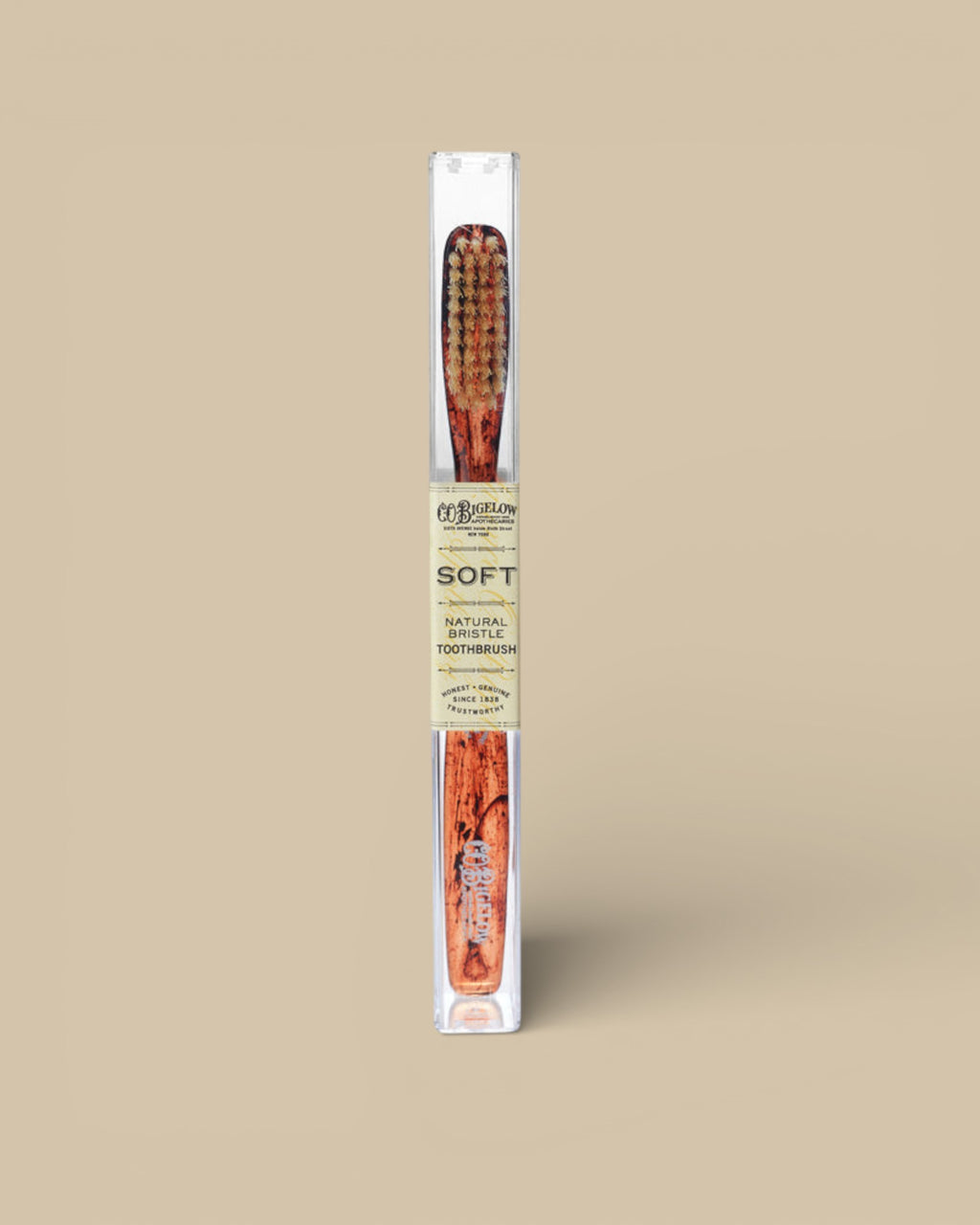 Natural Bristle Tortoise Toothbrush