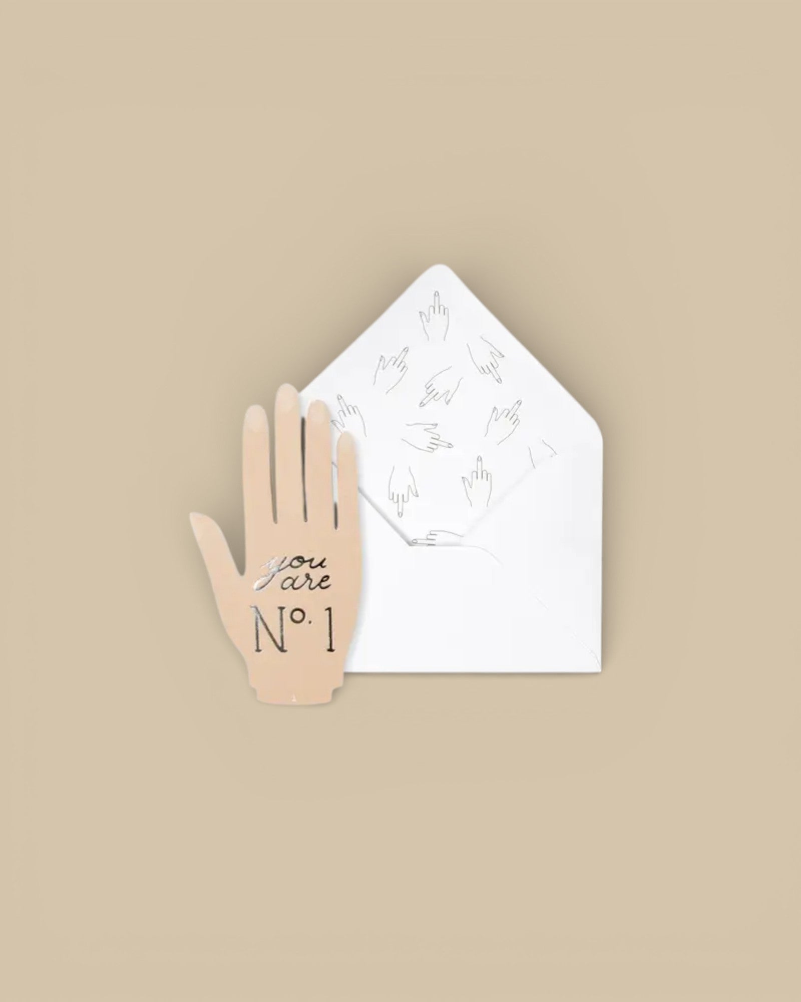 Number One Pop-Up Card