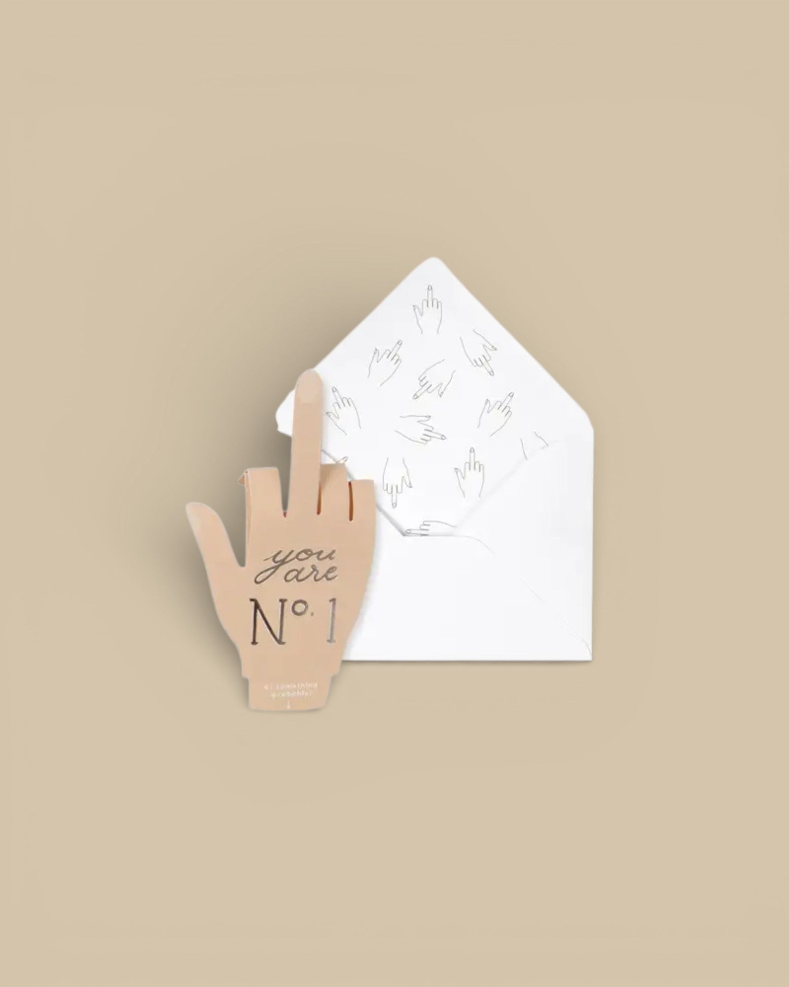 Number One Pop-Up Card