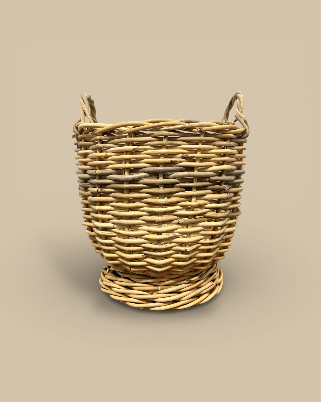 Rattan Basket with Handles