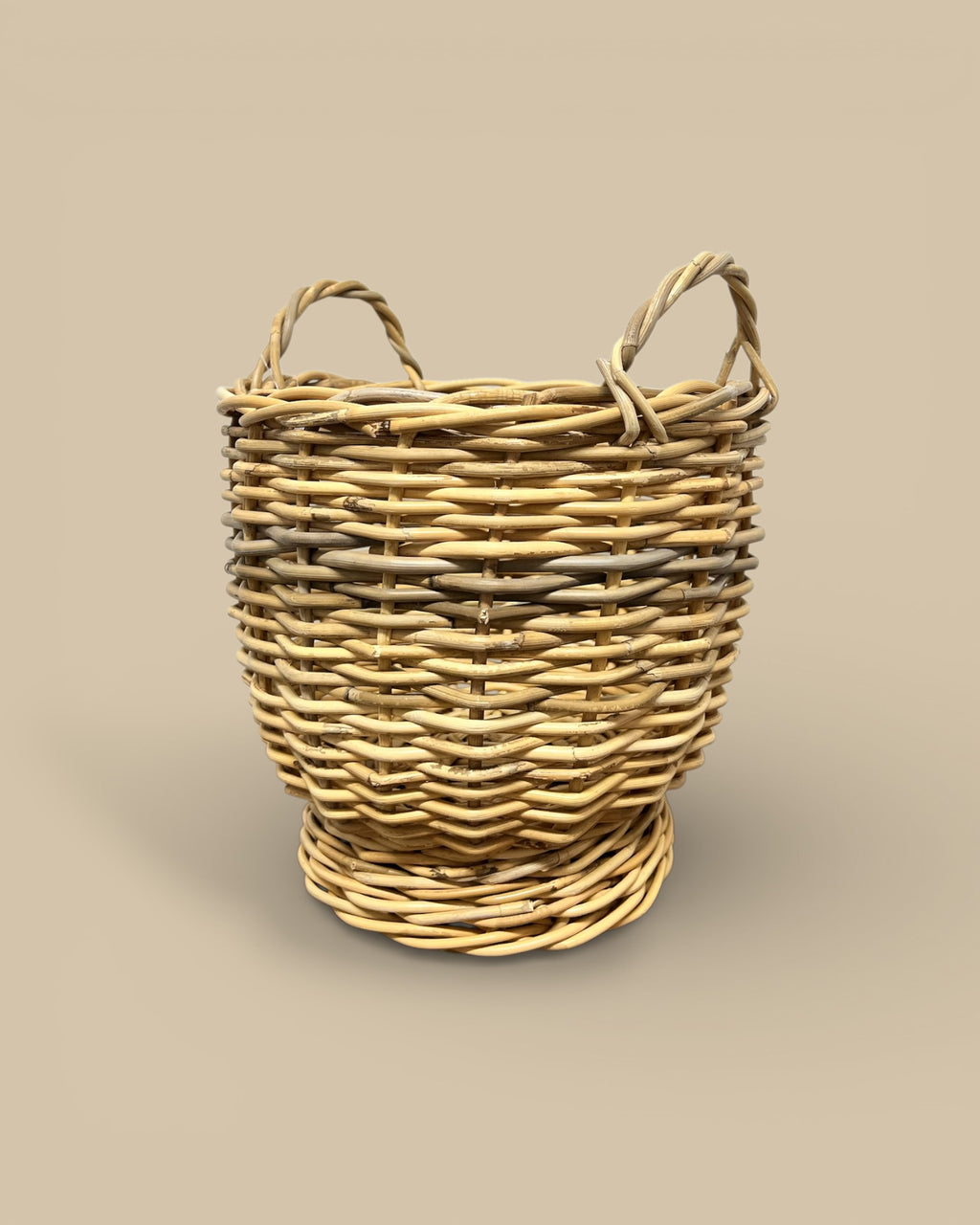 Rattan Basket with Handles