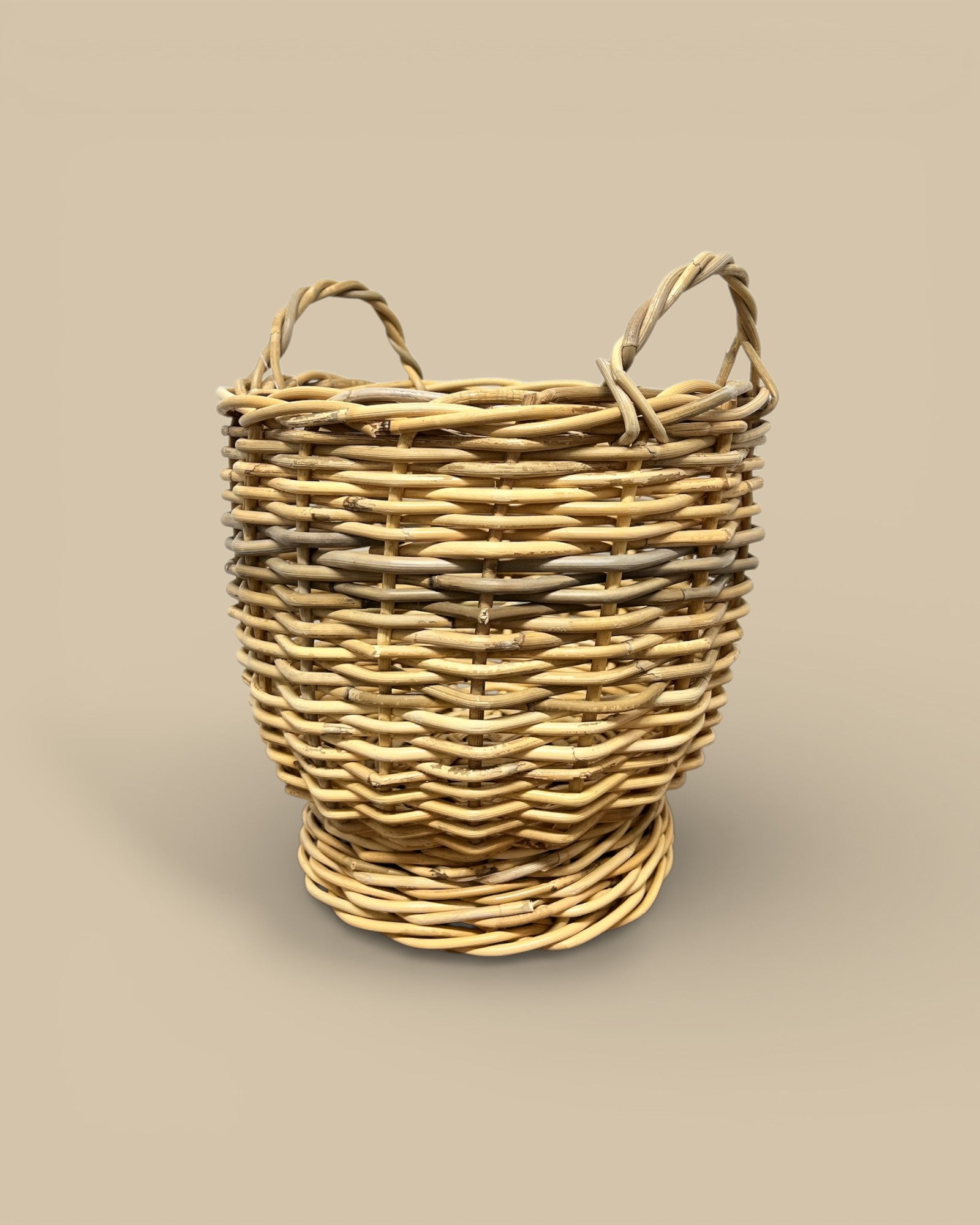 Rattan Basket with Handles