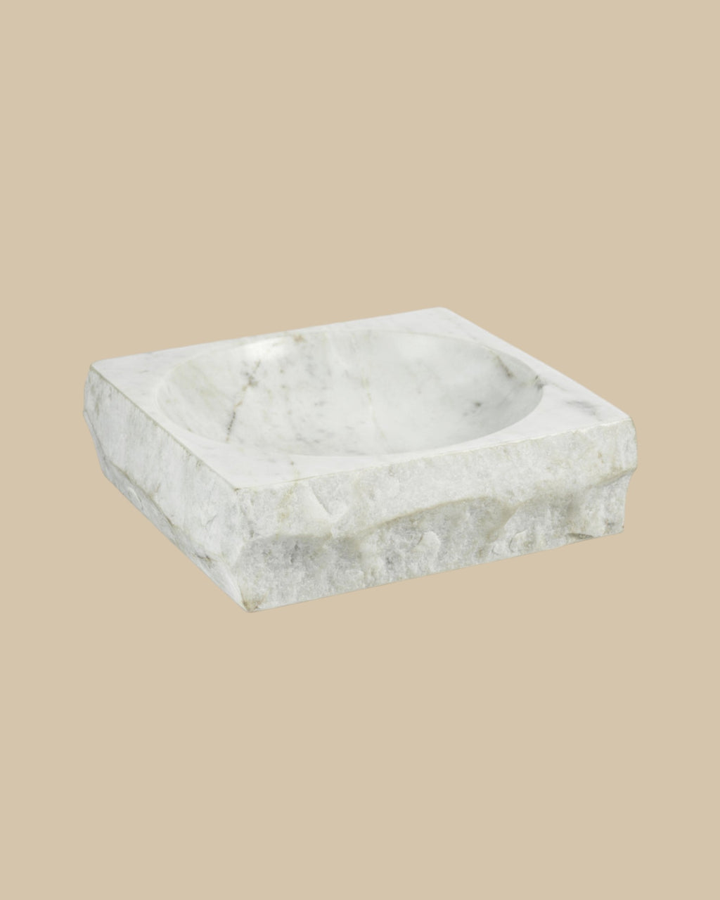 Rock‑Finish Marble Luxe Bowl