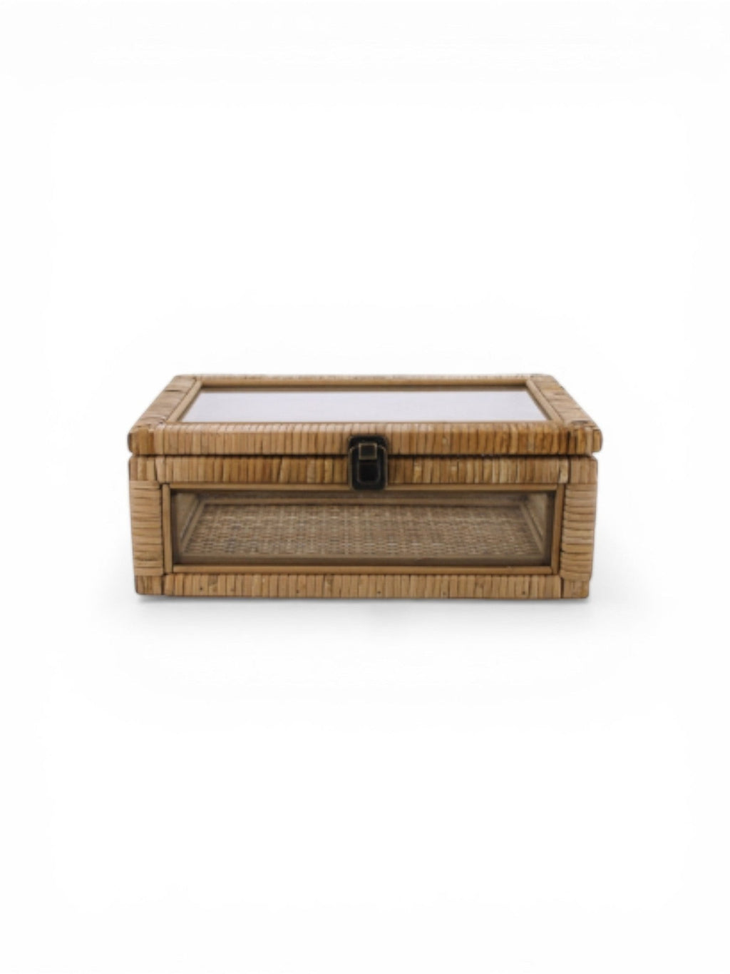 Cayman Rattan Display Case