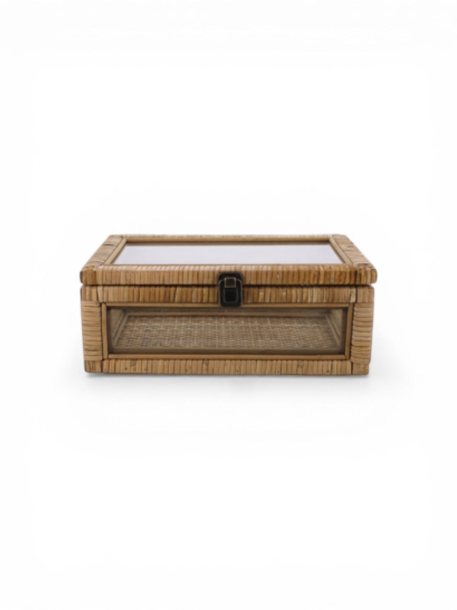 Cayman Rattan Display Case