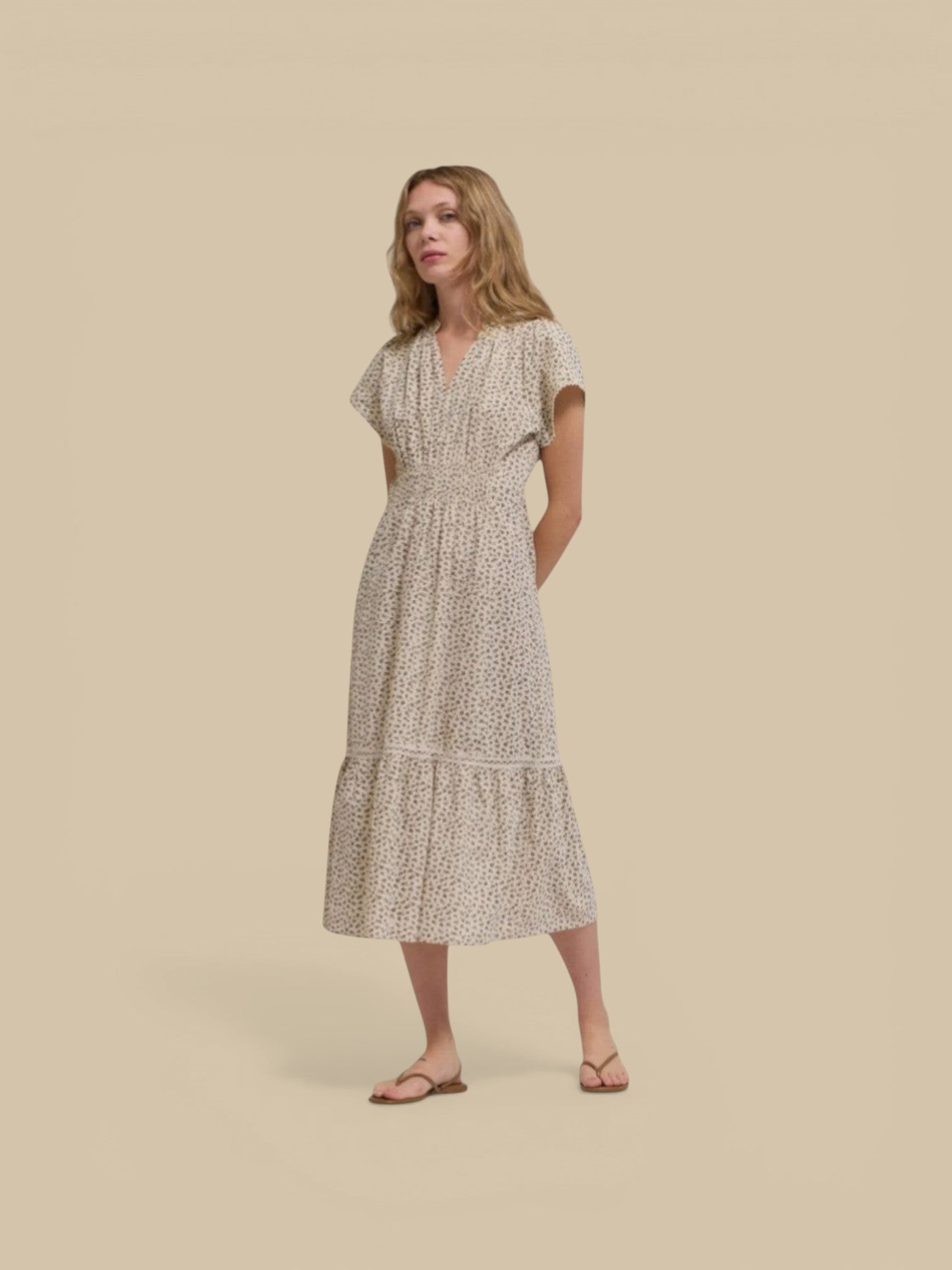 June Ditzy Floral Dress