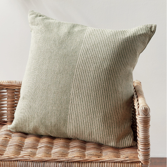 Otis Pinstripe Pillow 24'