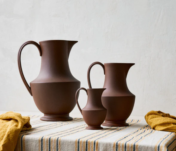 Terra Cotta Toulouse Pitcher
