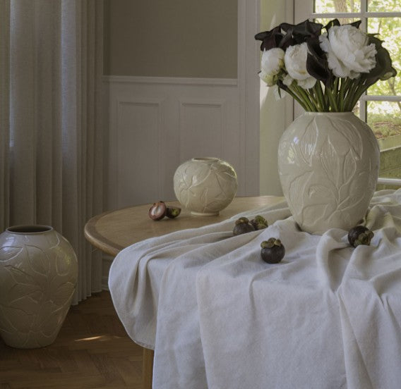 Florita Glazed Sandstone Vase