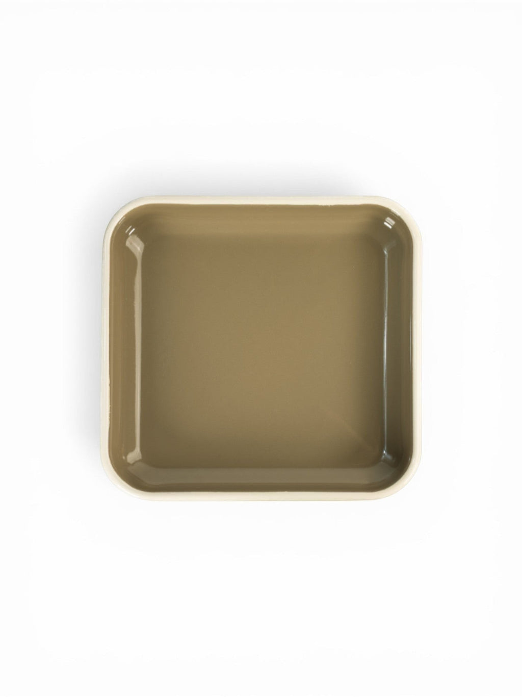 Enameled Square Plates 8"