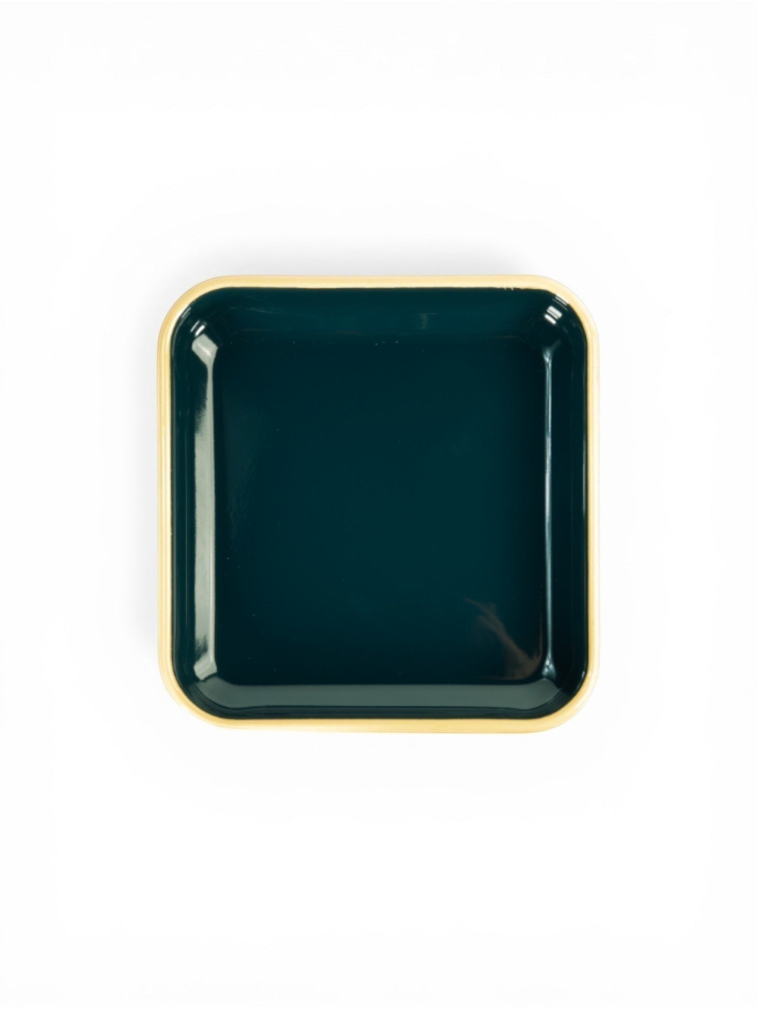 Enameled Square Plates 8"