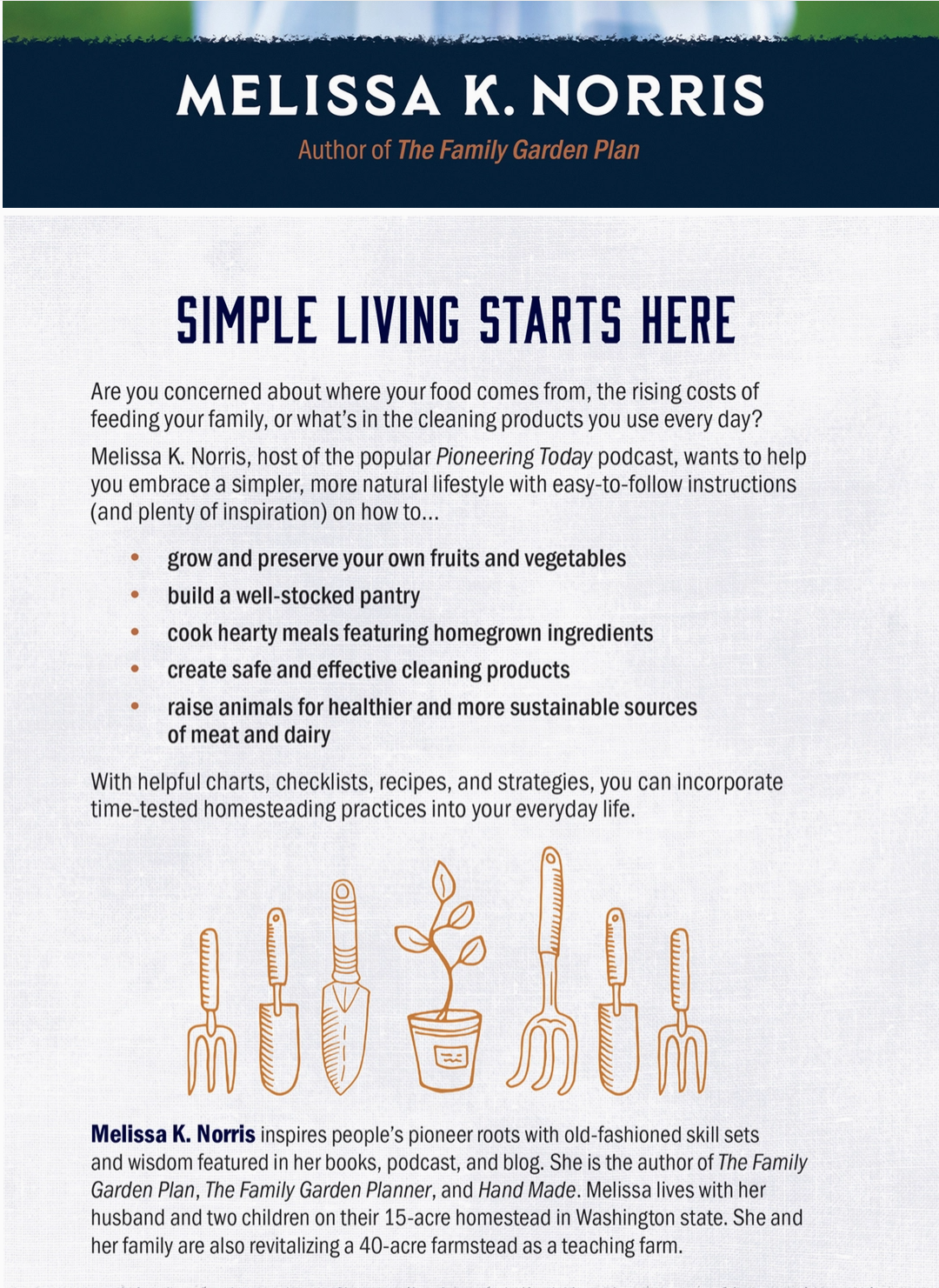 The Made-from-Scratch Life - by Melissa Norris (Hardcover)
