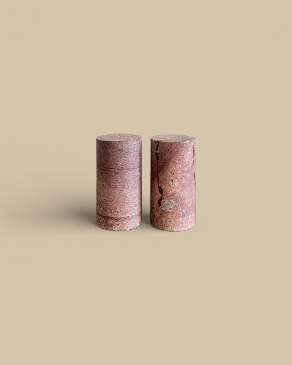 Soapstone Salt & Pepper Set